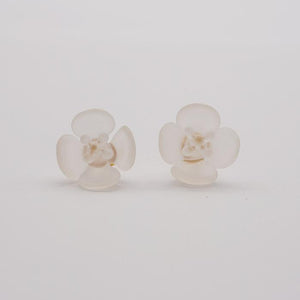 
            
                Load image into Gallery viewer, Camelia Frost(Tsubaki Frost earrings)
            
        